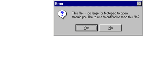 Error window spam