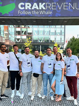 The team in Prague