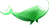 Medium Emerald Whale