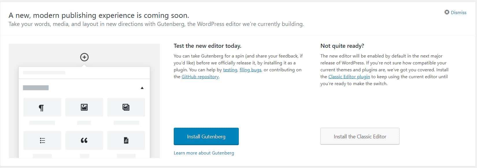 wordpress gutenberg block editor