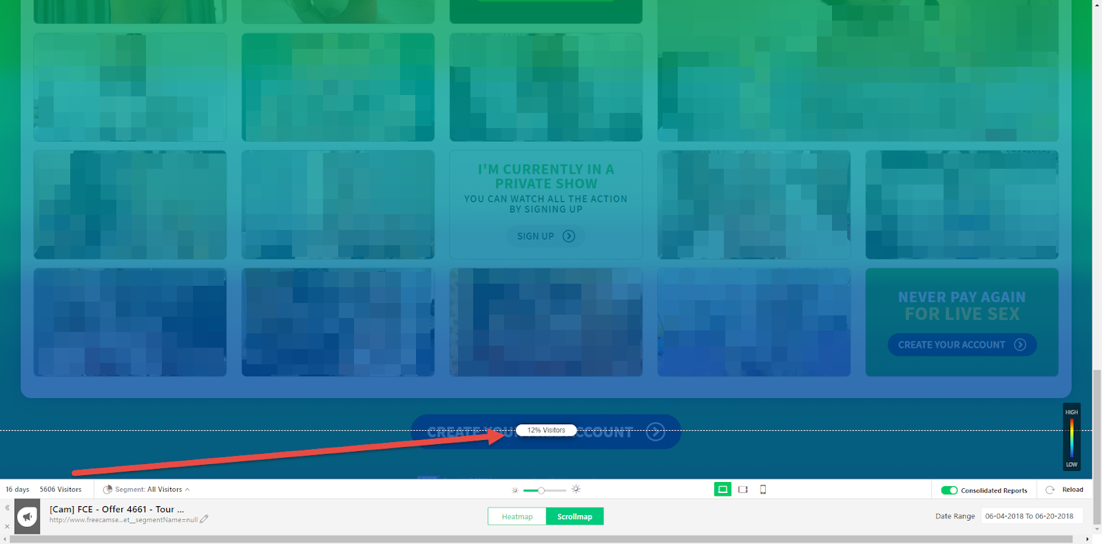 myfreecams heat map analysis cam insights 17