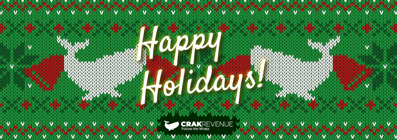 Crakrevenue wishes you happy holidays!