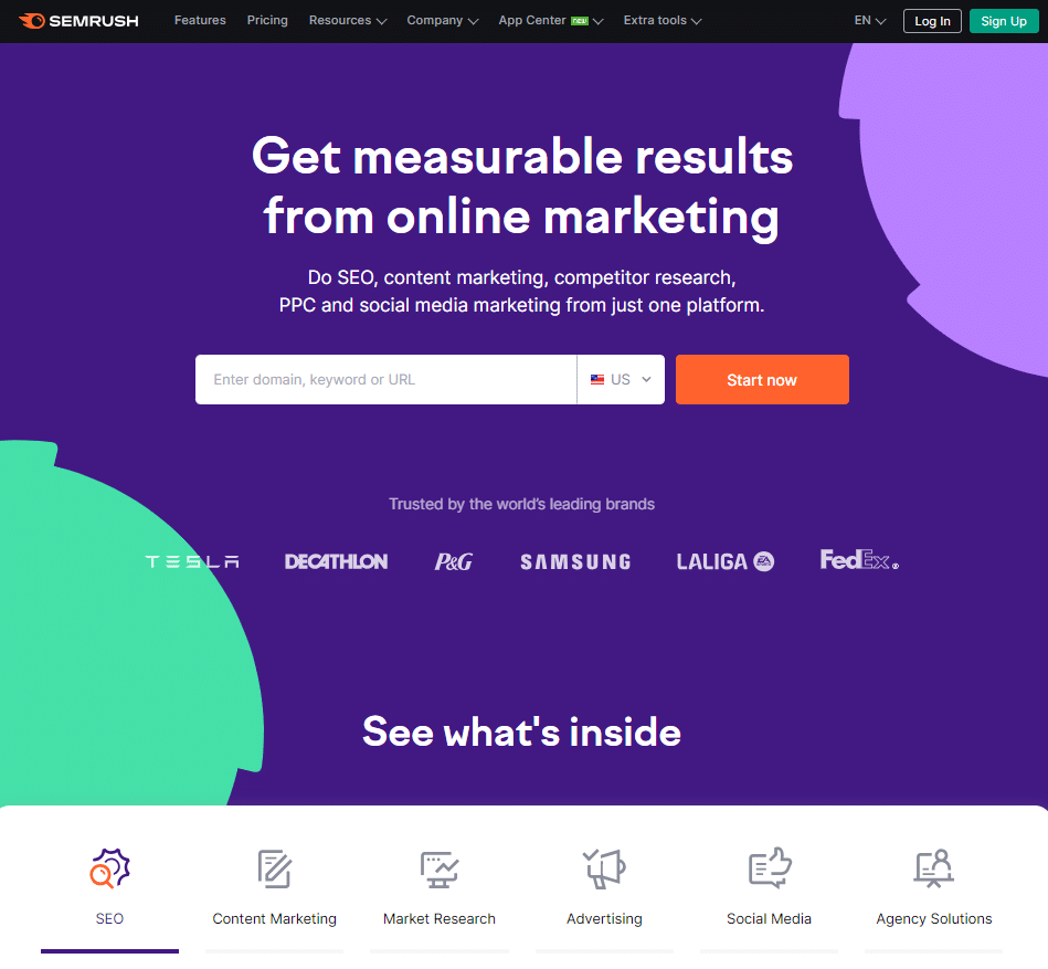 SEMrush: a combination of AI tools for affiliate marketing