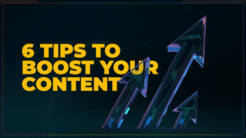 Boost your content