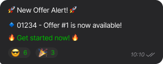 Dedicated Telegram Post